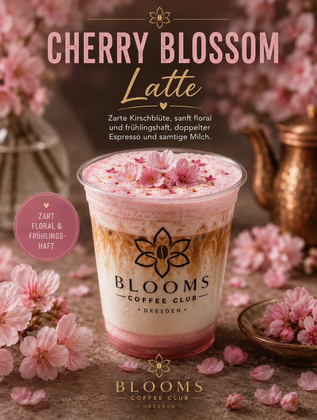 Cherry Blossom Latte